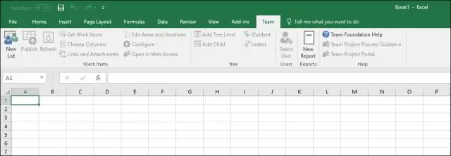 Excel-də Team Foundation-a necə əlavə edə bilərəm?