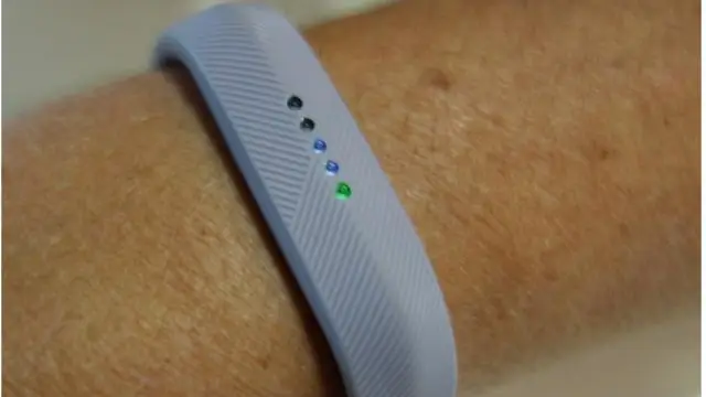 Fitbit Flex-da miltillovchi chiroqlar nimani anglatadi?