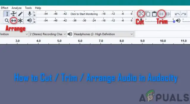 Audacity-da treklarni qanday ajratish mumkin?