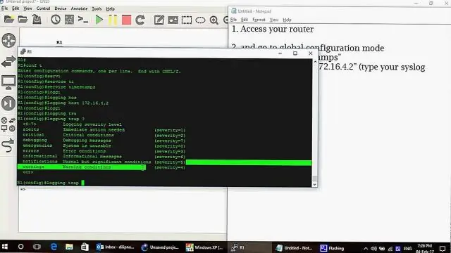 Paano ko ise-save ang tumatakbong config sa Packet Tracer?