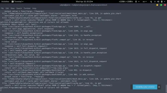 Apakah tujuan kursor dalam sqlite3?