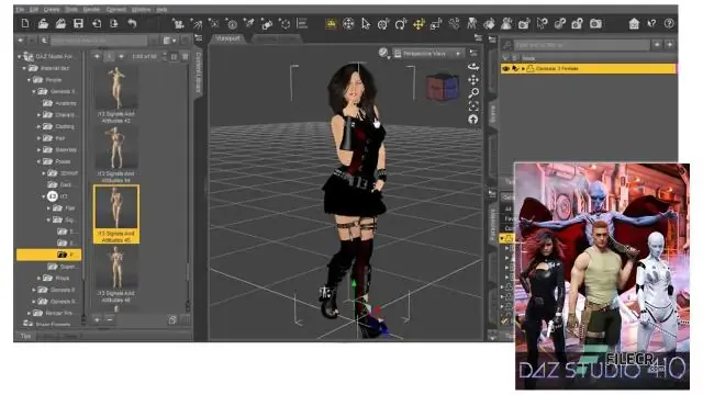 Què pots fer amb DAZ Studio?