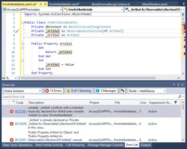 كيف أقوم بإدراج جدول في Entity Framework؟