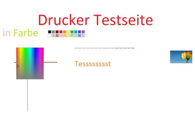 Hoe kan ik mijn printer testen om een testpapier af te drukken?