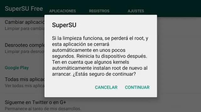 Care este directorul rădăcină în Android?