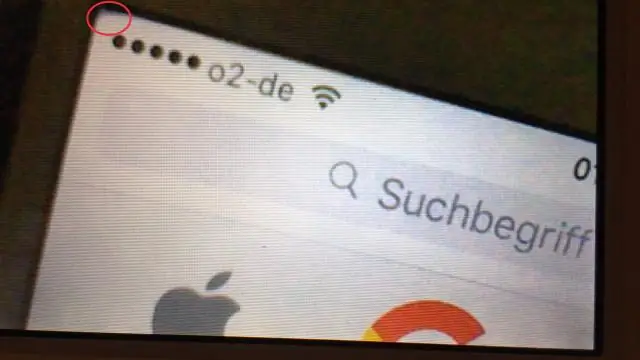 Wie bekomme ich das kleine Kreuzsymbol auf meinem iPhone?