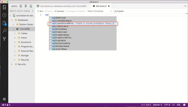 Unde sunt stocate procedurile în SQL Server?