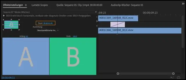 Wie ändern Sie Arbeitsdatenträger in Premiere Pro?