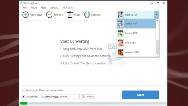 Cum convertesc ICS în PDF?