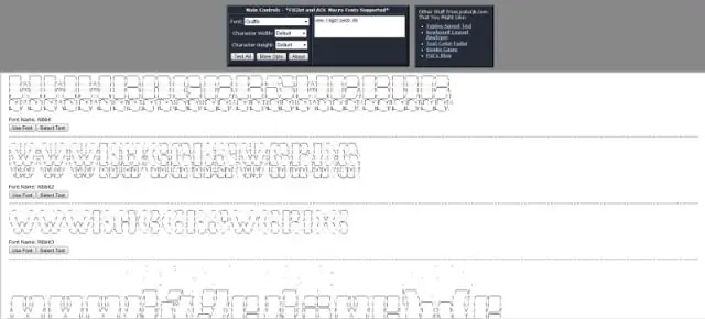 Ninawezaje kutengeneza sanaa ya ascii kwenye notepad?