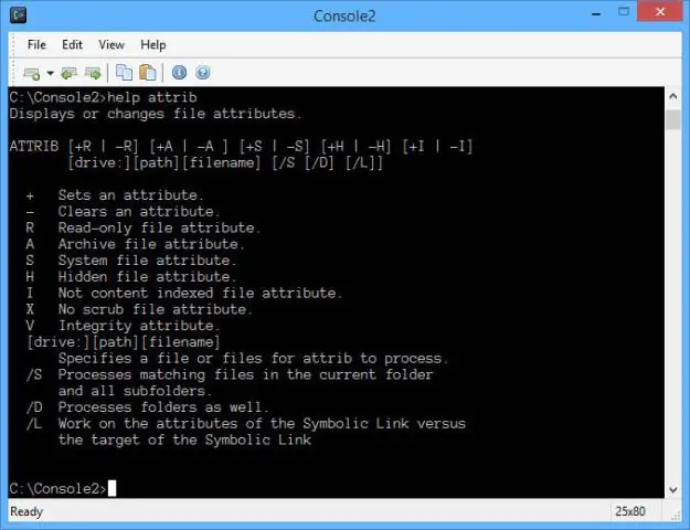 ¿Qué es la sintaxis de CMD?