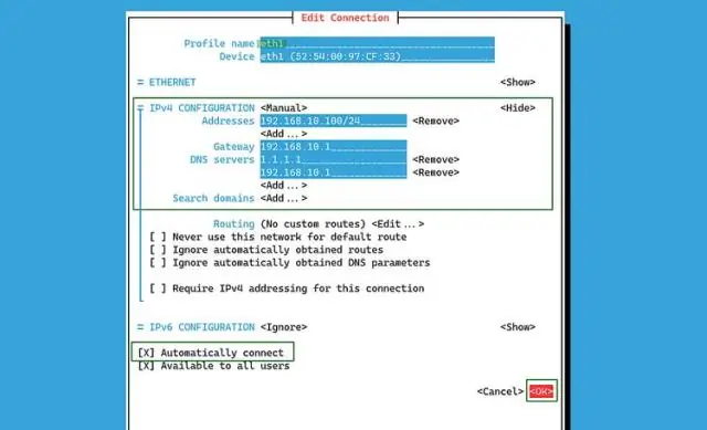 Jak změním svou IP adresu v CentOS?