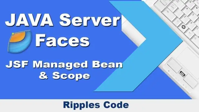 Wat is managed bean in JSF?