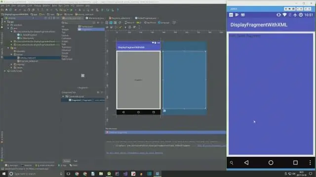 Jaké je použití XML v Androidu?