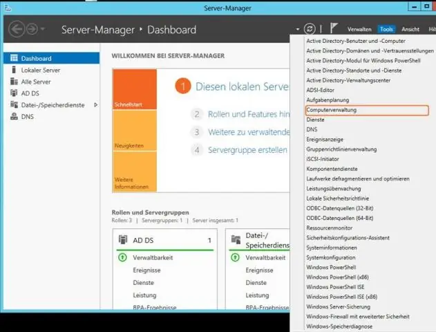 Hoe bestuur ek Configuration Manager?