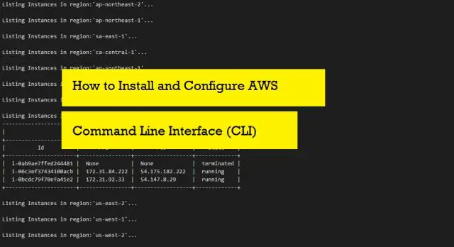 Pip AWS CLI-г хаана суулгадаг вэ?