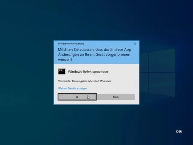 Com puc obtenir el símbol del sistema aquí a Windows 10?