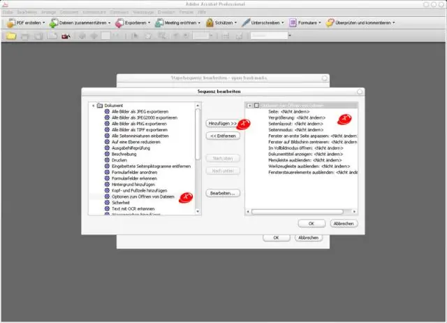 Xatcho'plarni Adobe Acrobat-ga qanday import qilish mumkin?