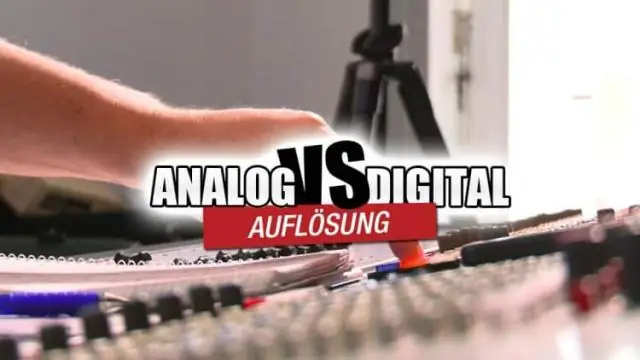 Koja je razlika između digitalnog i analognog miksera?