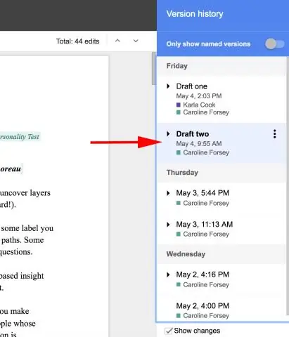 Comment supprimer l'historique des modifications dans Google Docs ?