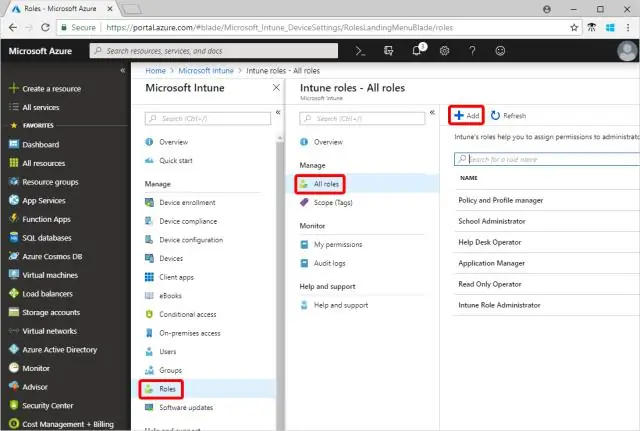 كيف أقوم بإنشاء نهج مخصص في Azure؟