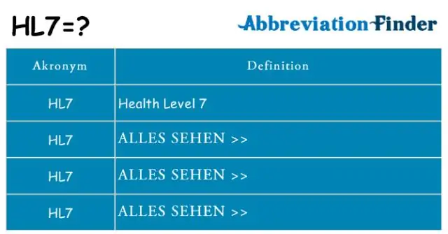 Che cosa significa ORM in hl7?