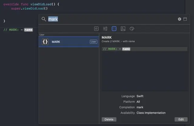 ¿Qué es un fragmento de código IDMS?