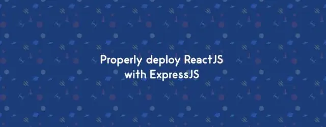 Expressjs মাধ্যম কি?