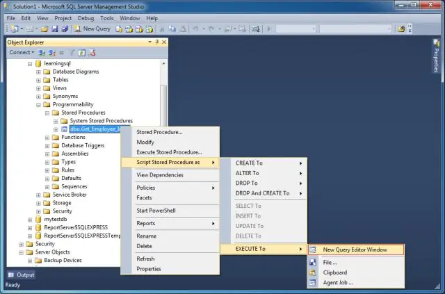 በ SQL አገልጋይ ውስጥ የመረጃ ጠቋሚ ስክሪፕት እንዴት መፍጠር እችላለሁ?