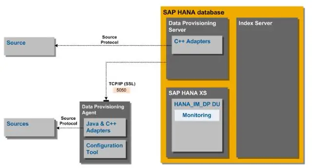 Utoaji wa data ni nini katika SAP HANA?