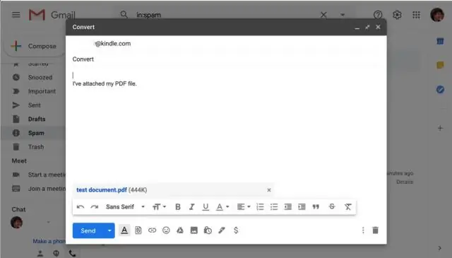 Puoi inviare un file PDF in un messaggio di testo?