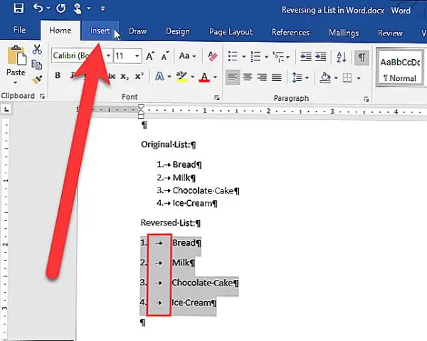 Comment convertir du texte en tableau dans Word ?