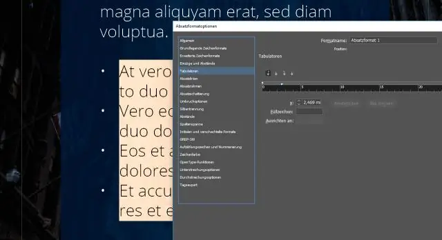 Ako zmením medzery v aplikácii InDesign?