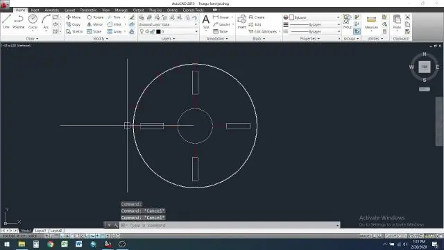 Kas yra „Array“komanda „AutoCAD“?