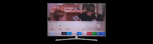 Где находится кнопка питания на Samsung Qled TV?