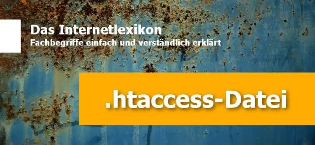 ¿Para qué se utiliza el archivo .htaccess?