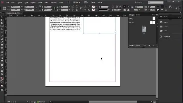 Hoe verander jy die ondeursigtigheid van teks in InDesign?