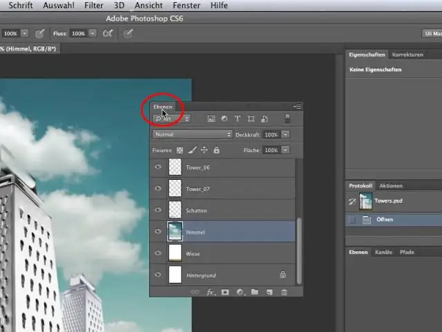 Photoshop-da təbəqələrə necə baxmaq olar?