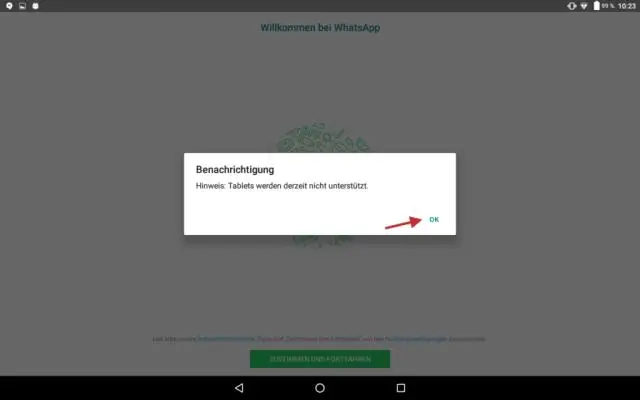 Kun je WhatsApp web gebruiken op een tablet?