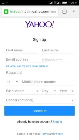 मैं Yahoo मेल में अपना आइकन कैसे बदलूं?