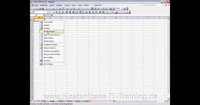 Quantas linhas e colunas no MS Excel?