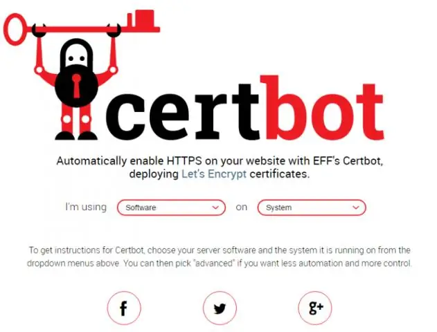 Paano mo sini-secure ang Apache gamit ang Let's Encrypt?