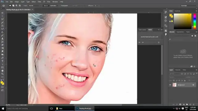 Hvordan opretter jeg en patch i Photoshop?