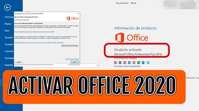 Ako skontrolujem stav aktivácie balíka Office 2016?