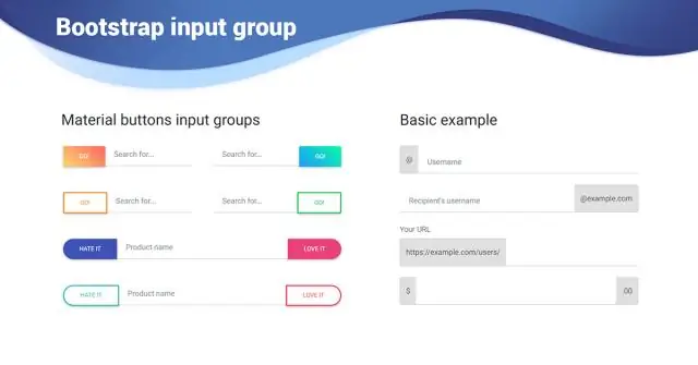 Vad är användningen av Form Group i bootstrap?