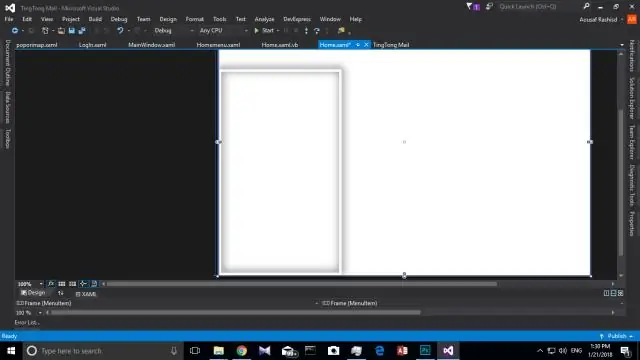 Was ist Frame in WPF?