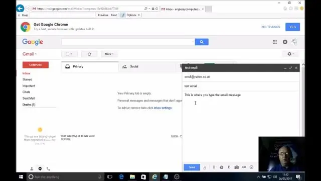 Gmail-da shaxsiy elektron pochta xabarini qanday yuborish mumkin?