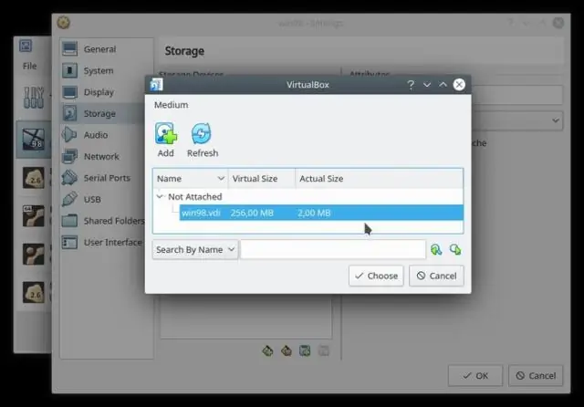 Como faço para importar arquivos para o VirtualBox?