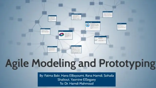 Çevik modelleme ve prototipleme nedir?