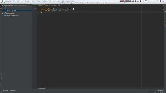 Bagaimana cara membuat kelas pengujian di IntelliJ?